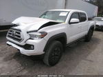 2021 Toyota Tacoma 4wd Sr/sr5/trd Sport White vin: 5TFCZ5AN7MX245885