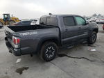 2021 Toyota Tacoma Double Cab Gray vin: 5TFCZ5AN7MX267711