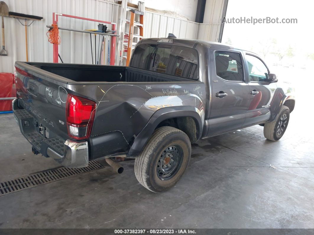 2021 Toyota Tacoma 4wd Sr/sr5/trd Sport Gray vin: 5TFCZ5AN7MX277817