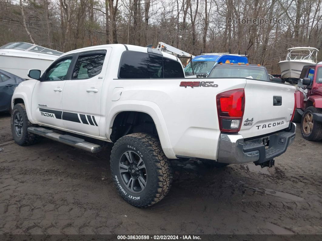 2019 Toyota Tacoma Sr5 V6 Белый vin: 5TFCZ5AN8KX172135