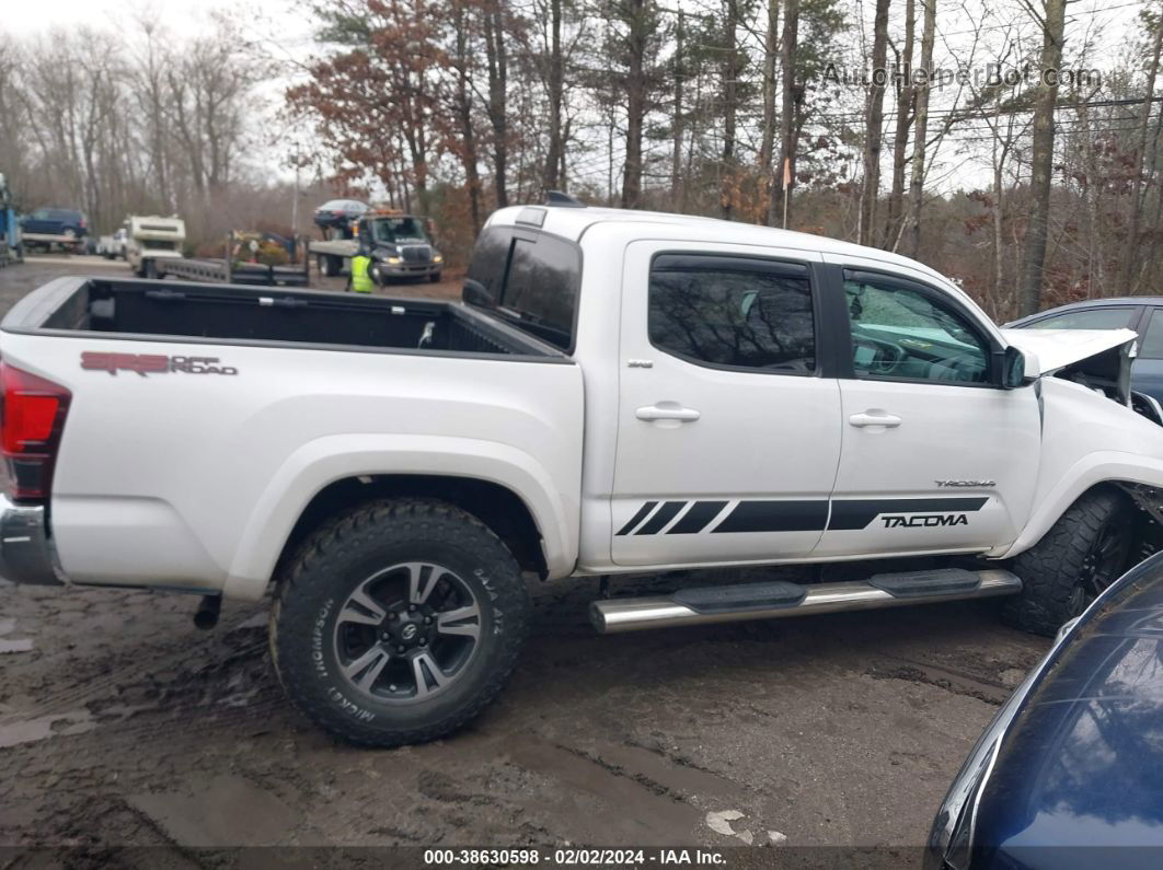 2019 Toyota Tacoma Sr5 V6 Белый vin: 5TFCZ5AN8KX172135