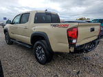 2019 Toyota Tacoma Double Cab Tan vin: 5TFCZ5AN8KX190618