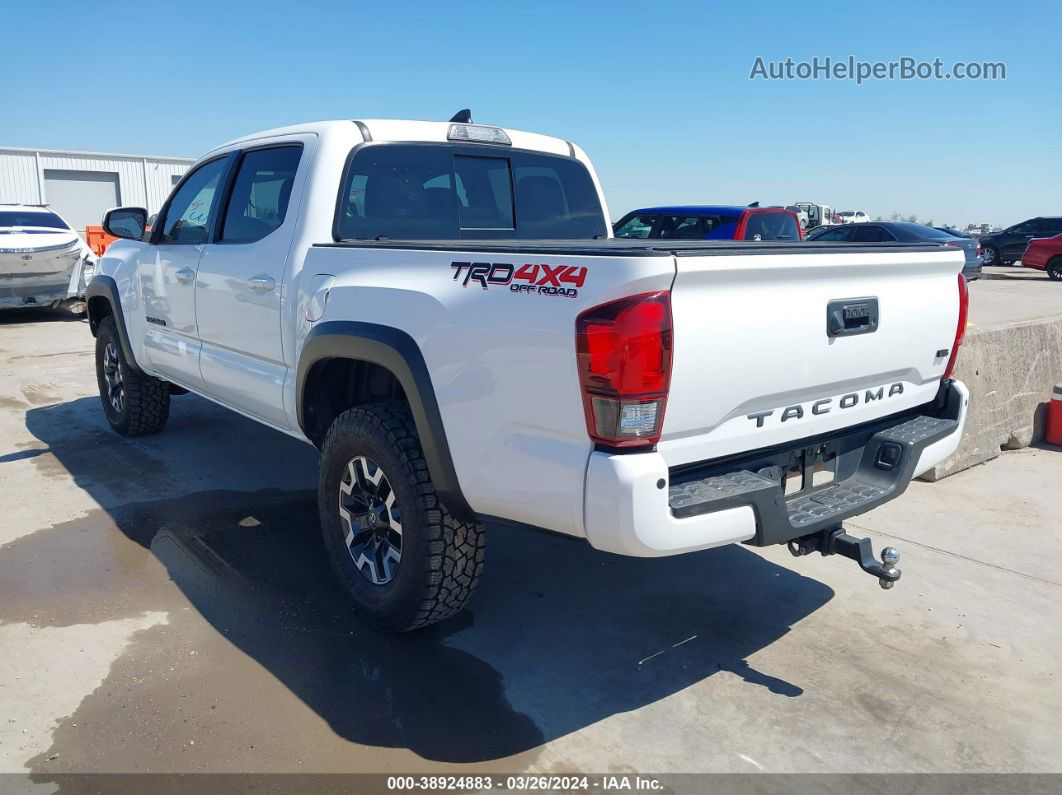 2019 Toyota Tacoma Trd Off Road Белый vin: 5TFCZ5AN8KX207773