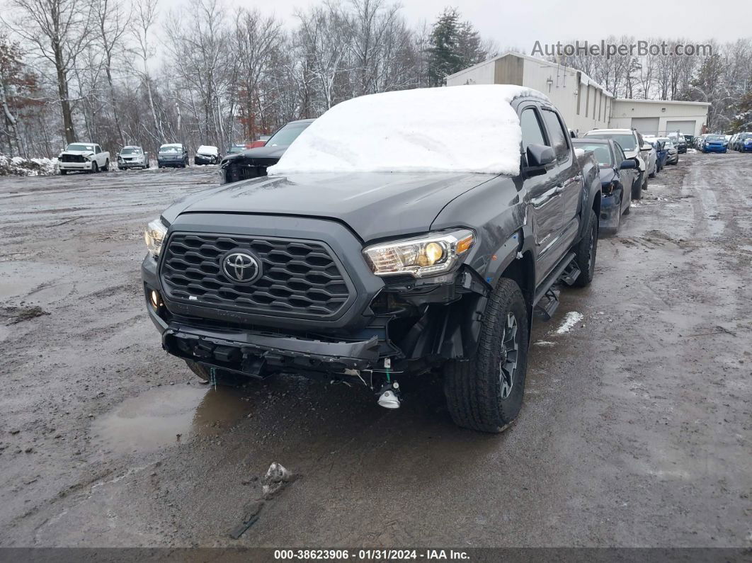 2021 Toyota Tacoma Trd Off-road Gray vin: 5TFCZ5AN8MX254899