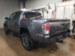 2021 Toyota Tacoma Double Cab Серый vin: 5TFCZ5AN8MX257172