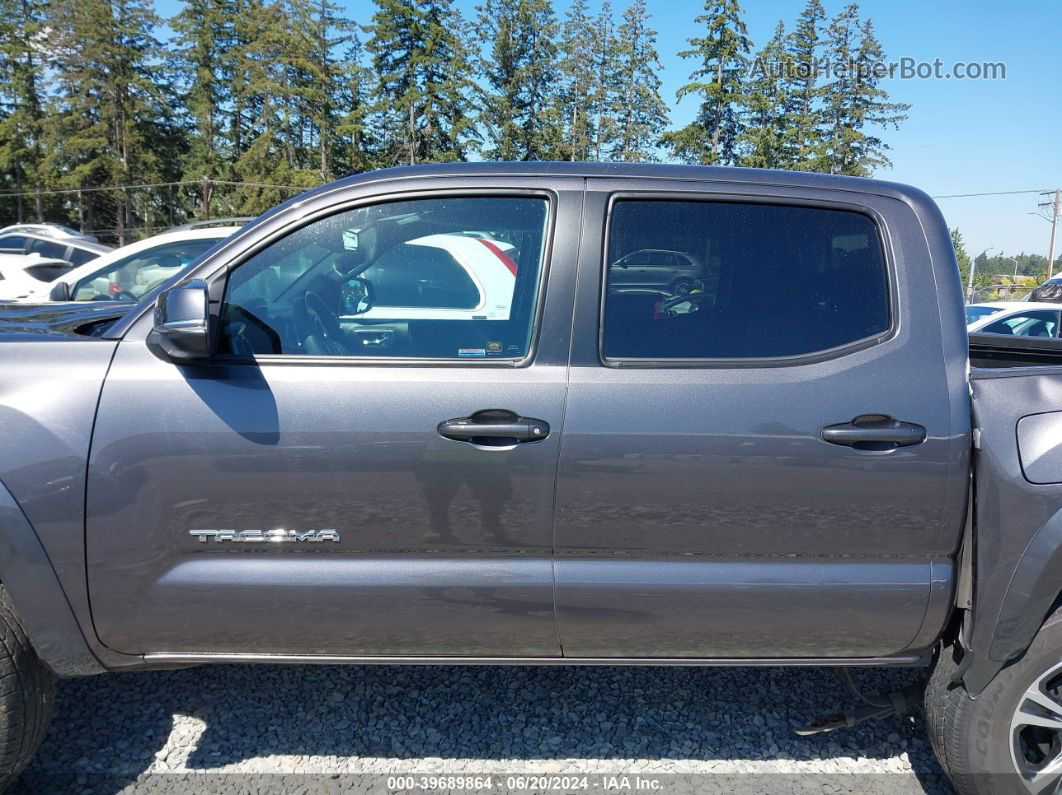 2017 Toyota Tacoma Trd Sport Gray vin: 5TFCZ5AN9HX110235