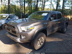 2019 Toyota Tacoma 4wd Trd Off Road Gray vin: 5TFCZ5AN9KX169762