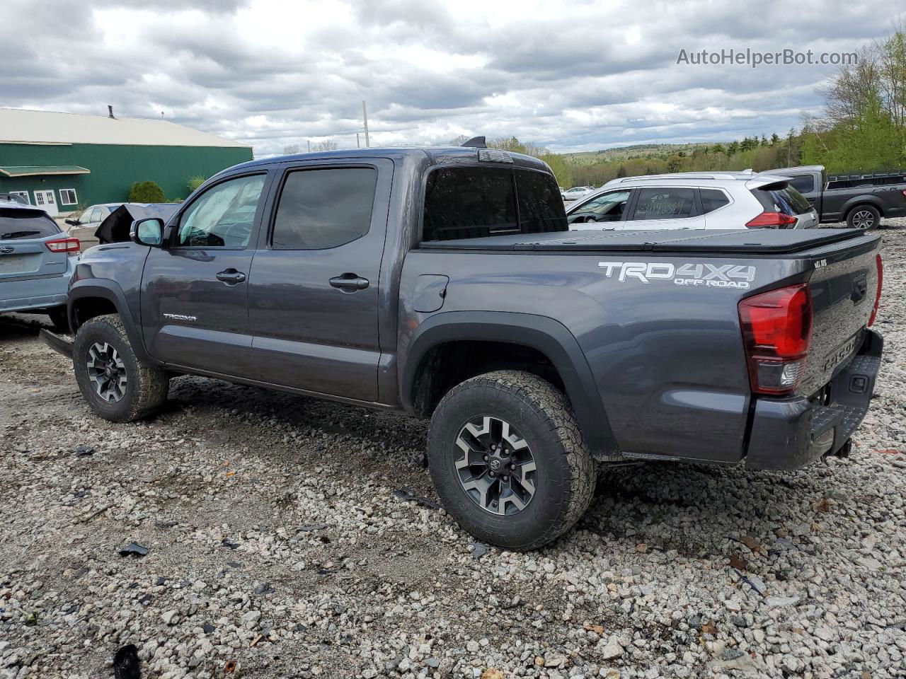 2019 Toyota Tacoma Double Cab Charcoal vin: 5TFCZ5AN9KX175822