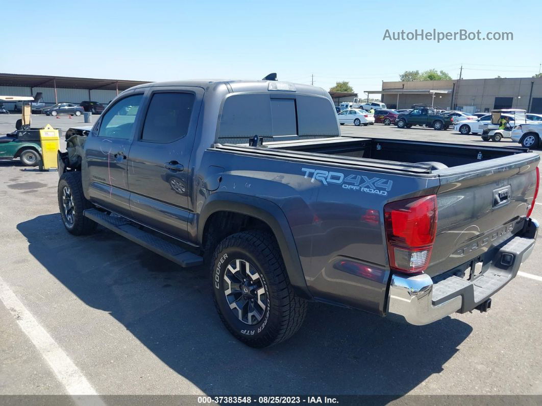 2019 Toyota Tacoma 4wd Trd Off Road Pewter vin: 5TFCZ5AN9KX180826