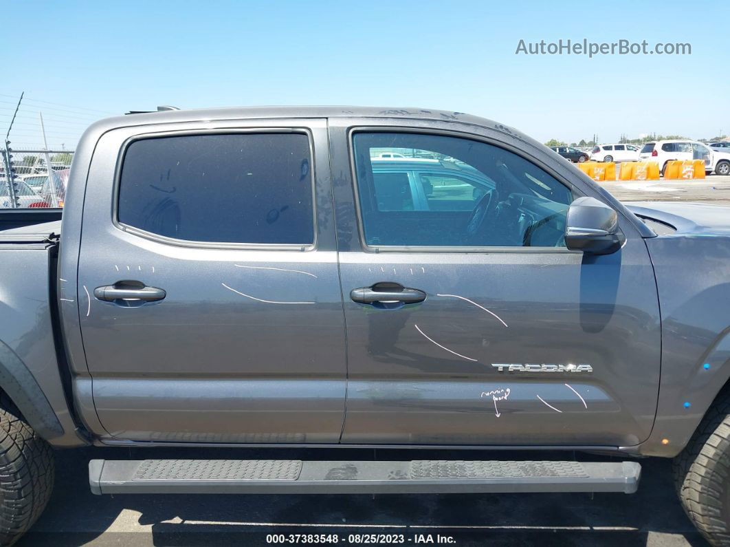 2019 Toyota Tacoma 4wd Trd Off Road Pewter vin: 5TFCZ5AN9KX180826