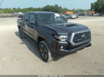 2019 Toyota Tacoma 4wd Sr/sr5/trd Sport Gray vin: 5TFCZ5AN9KX183354