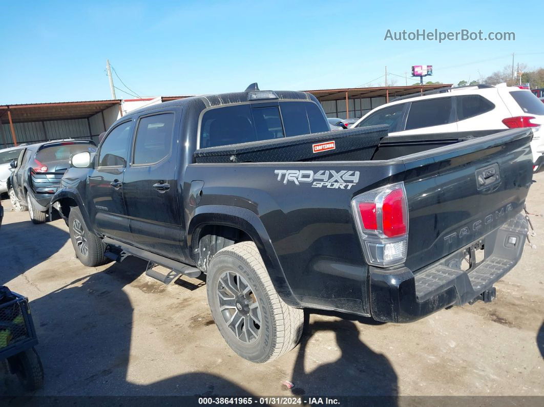 2020 Toyota Tacoma Trd Sport Black vin: 5TFCZ5AN9LX236717