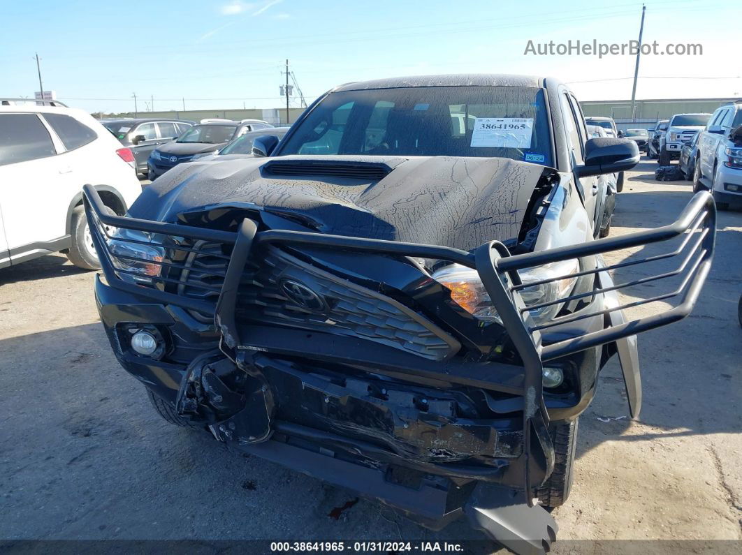 2020 Toyota Tacoma Trd Sport Black vin: 5TFCZ5AN9LX236717