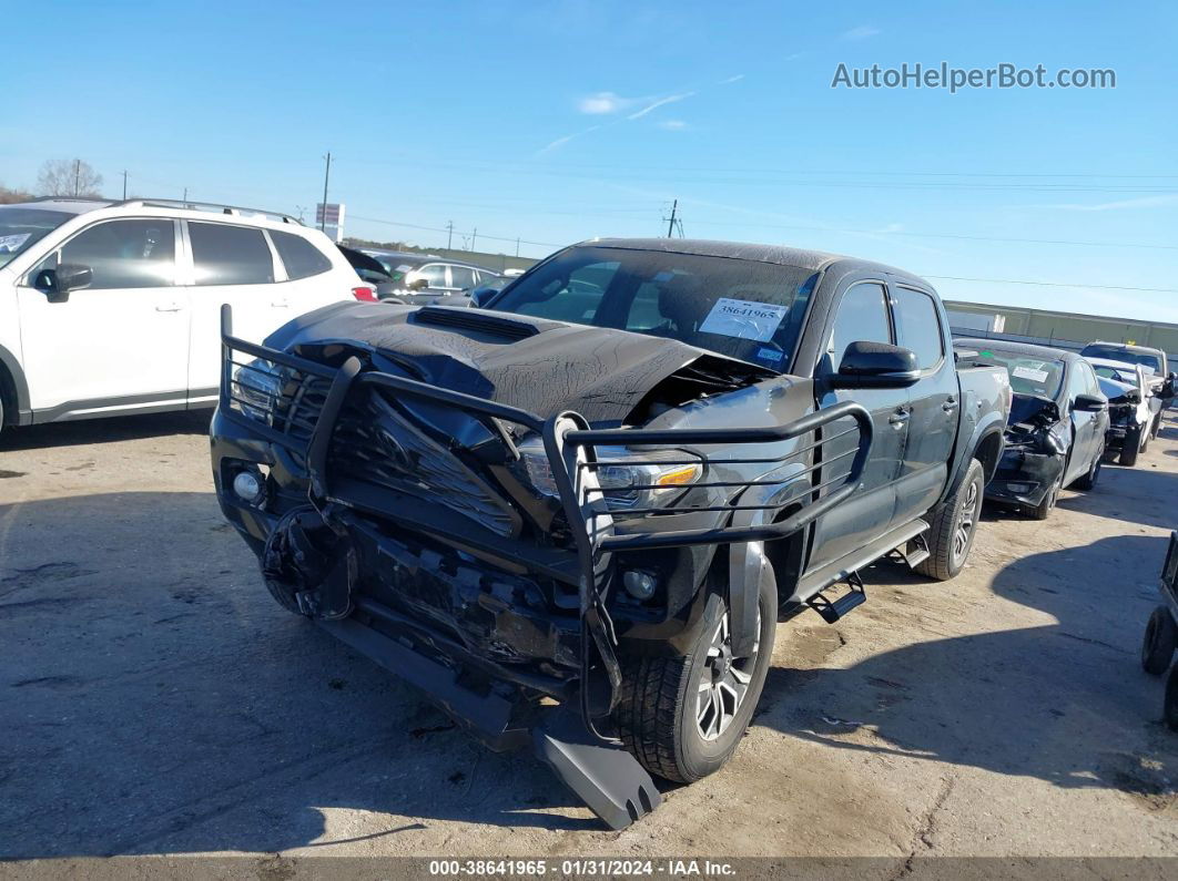 2020 Toyota Tacoma Trd Sport Black vin: 5TFCZ5AN9LX236717