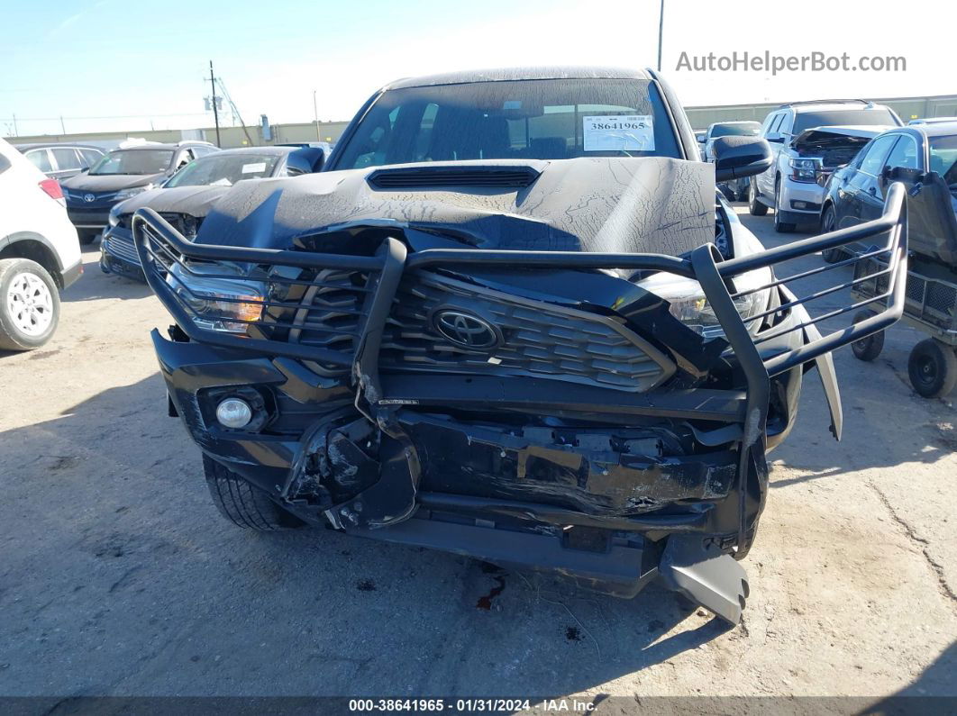 2020 Toyota Tacoma Trd Sport Black vin: 5TFCZ5AN9LX236717