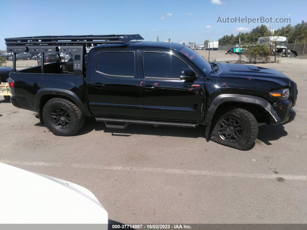 2021 Toyota Tacoma 4wd Sr/sr5/trd Sport Black vin: 5TFCZ5AN9MX246701