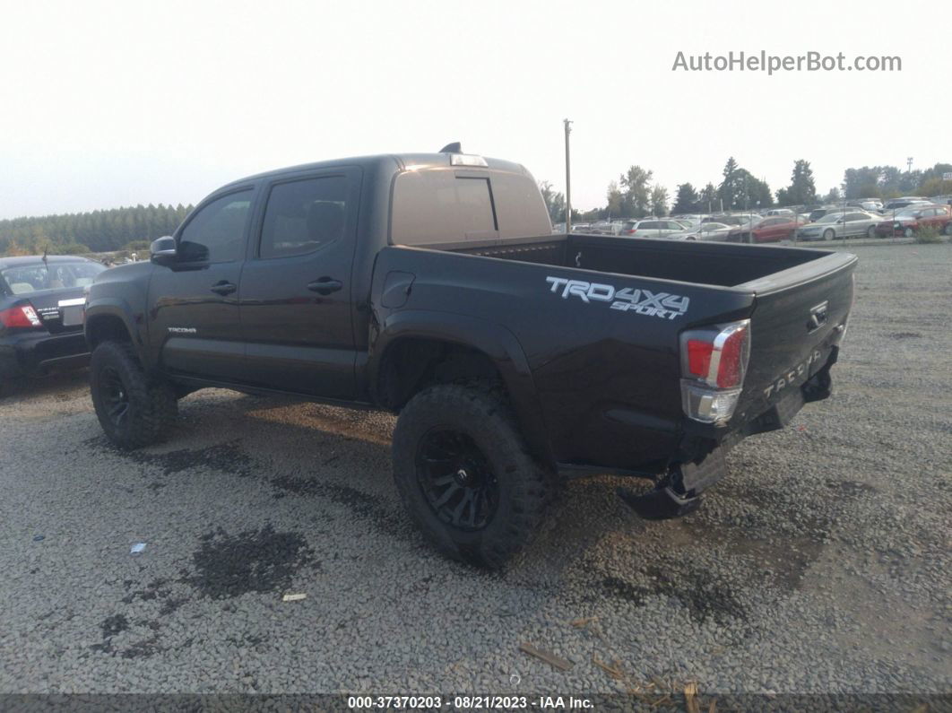 2021 Toyota Tacoma 4wd Sr/sr5/trd Sport Black vin: 5TFCZ5AN9MX250960