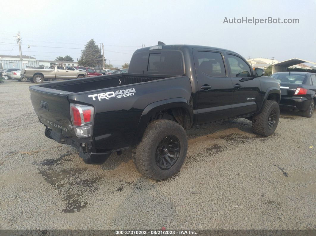 2021 Toyota Tacoma 4wd Sr/sr5/trd Sport Black vin: 5TFCZ5AN9MX250960