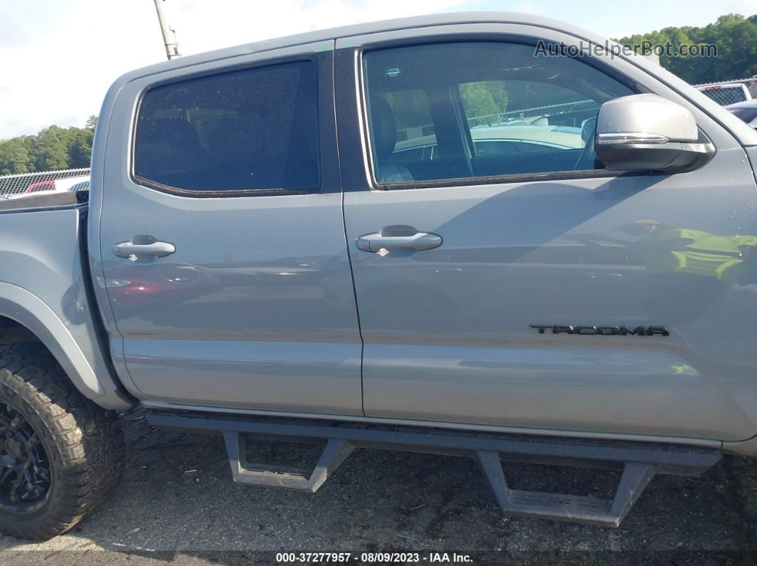 2021 Toyota Tacoma 4wd Sr/sr5/trd Sport Gray vin: 5TFCZ5AN9MX260551