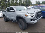 2021 Toyota Tacoma 4wd Sr/sr5/trd Sport Gray vin: 5TFCZ5AN9MX262302