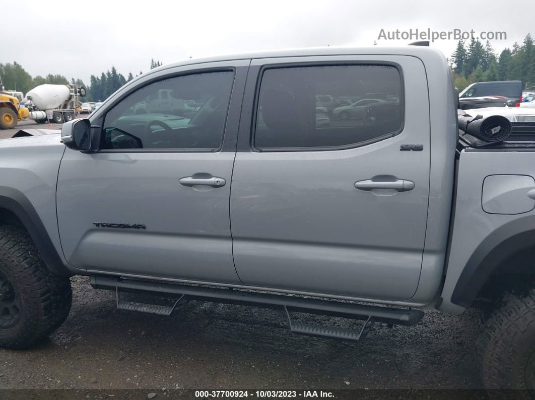 2021 Toyota Tacoma 4wd Sr/sr5/trd Sport Gray vin: 5TFCZ5AN9MX262302