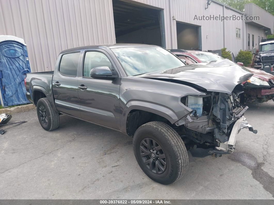 2021 Toyota Tacoma Sr V6 Gray vin: 5TFCZ5AN9MX269735