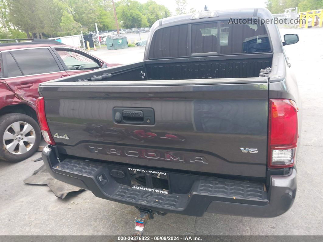 2021 Toyota Tacoma Sr V6 Gray vin: 5TFCZ5AN9MX269735