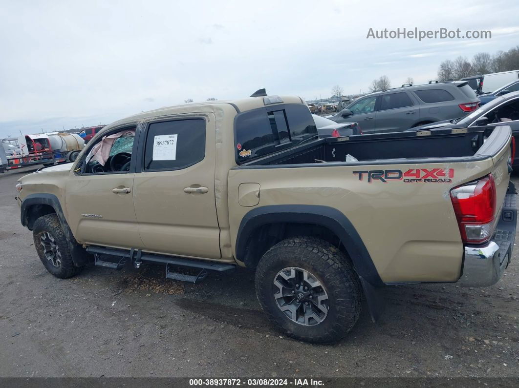 2017 Toyota Tacoma Trd Off Road Tan vin: 5TFCZ5ANXHX073826