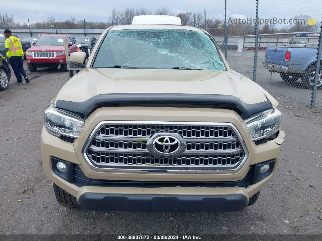 2017 Toyota Tacoma Trd Off Road Tan vin: 5TFCZ5ANXHX073826