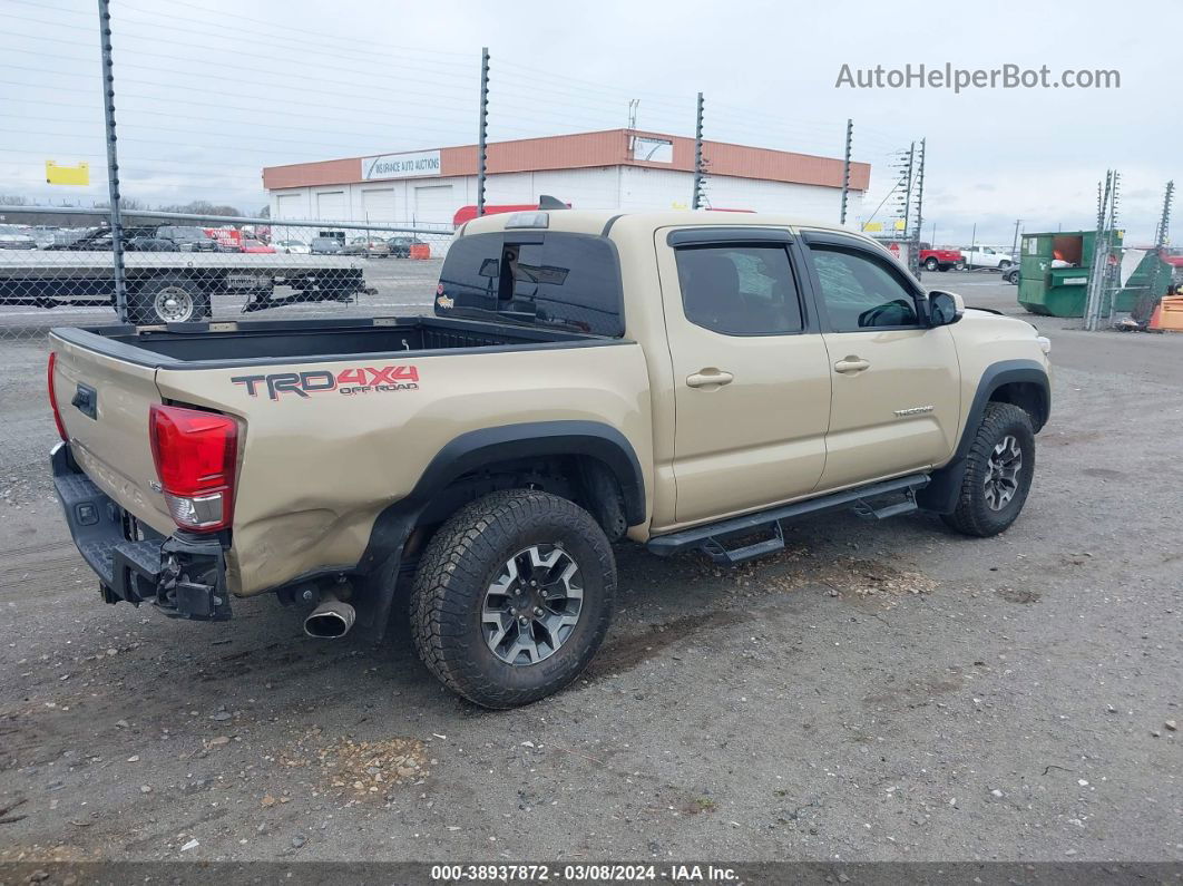 2017 Toyota Tacoma Trd Off Road Tan vin: 5TFCZ5ANXHX073826