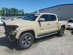 2017 Toyota Tacoma Double Cab Tan vin: 5TFCZ5ANXHX077424