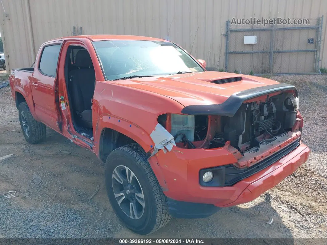 2017 Toyota Tacoma Sr V6/sr5 V6/trd Off Road/trd Pro/trd Sport Orange vin: 5TFCZ5ANXHX080873