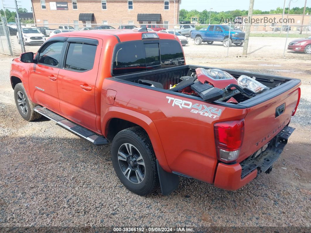 2017 Toyota Tacoma Sr V6/sr5 V6/trd Off Road/trd Pro/trd Sport Orange vin: 5TFCZ5ANXHX080873