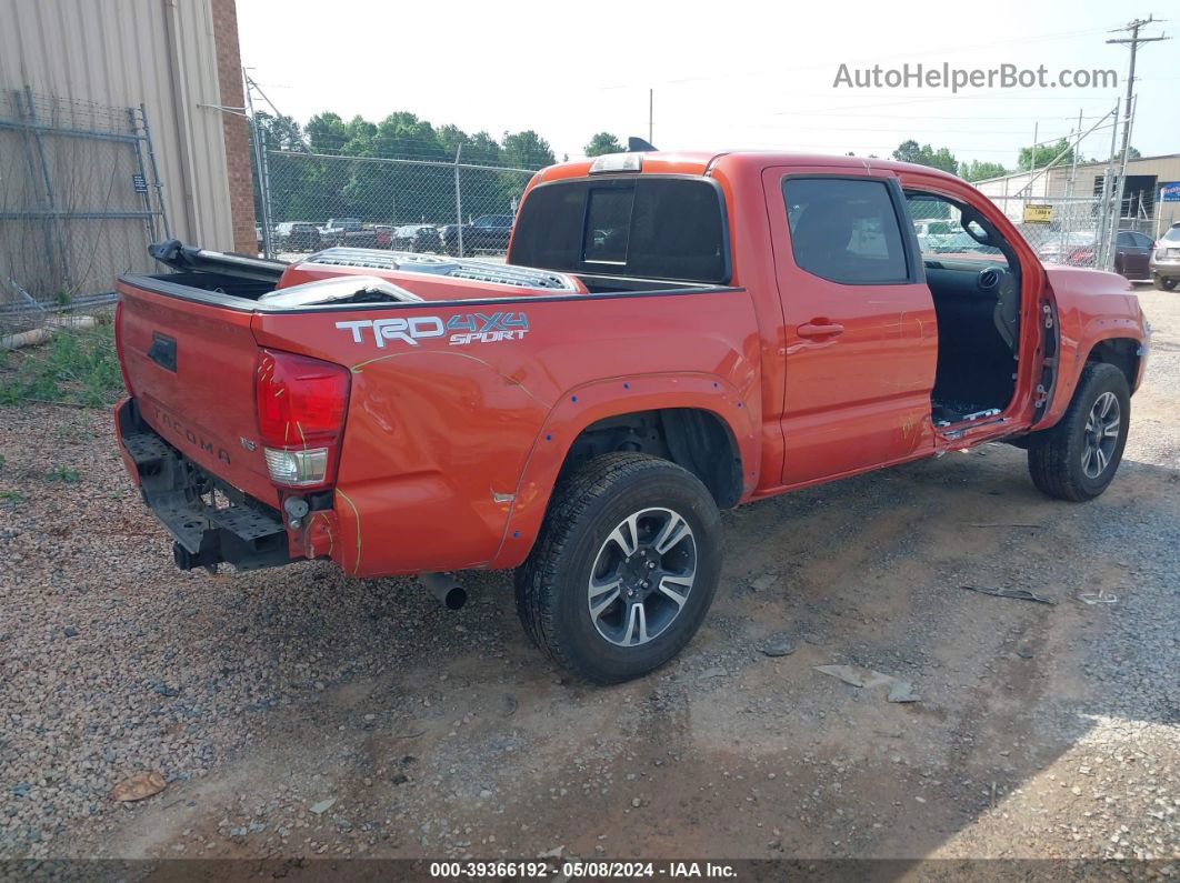 2017 Toyota Tacoma Sr V6/sr5 V6/trd Off Road/trd Pro/trd Sport Orange vin: 5TFCZ5ANXHX080873