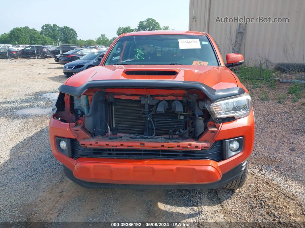 2017 Toyota Tacoma Sr V6/sr5 V6/trd Off Road/trd Pro/trd Sport Orange vin: 5TFCZ5ANXHX080873