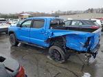 2019 Toyota Tacoma Double Cab Blue vin: 5TFCZ5ANXKX184979