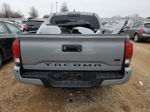 2019 Toyota Tacoma Double Cab Gray vin: 5TFCZ5ANXKX201604