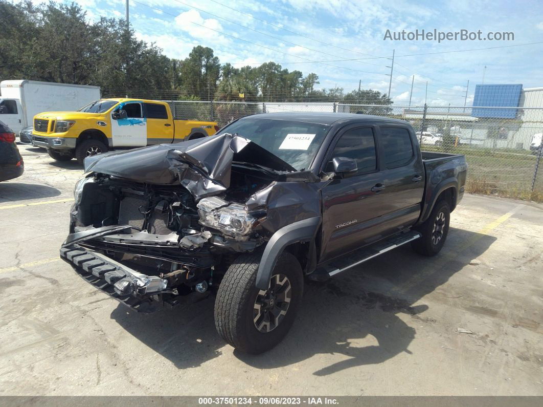 2020 Toyota Tacoma Trd Off-road Серый vin: 5TFCZ5ANXLX235222