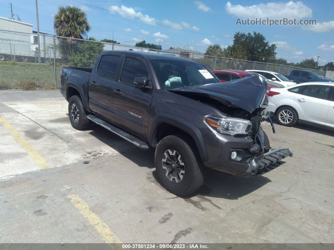 2020 Toyota Tacoma Trd Off-road Серый vin: 5TFCZ5ANXLX235222