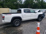 2021 Toyota Tacoma Double Cab White vin: 5TFCZ5ANXMX254239