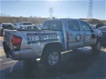 2021 Toyota Tacoma Double Cab Silver vin: 5TFCZ5ANXMX256413