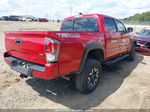 2021 Toyota Tacoma 4wd Sr/sr5/trd Sport Red vin: 5TFCZ5ANXMX260526