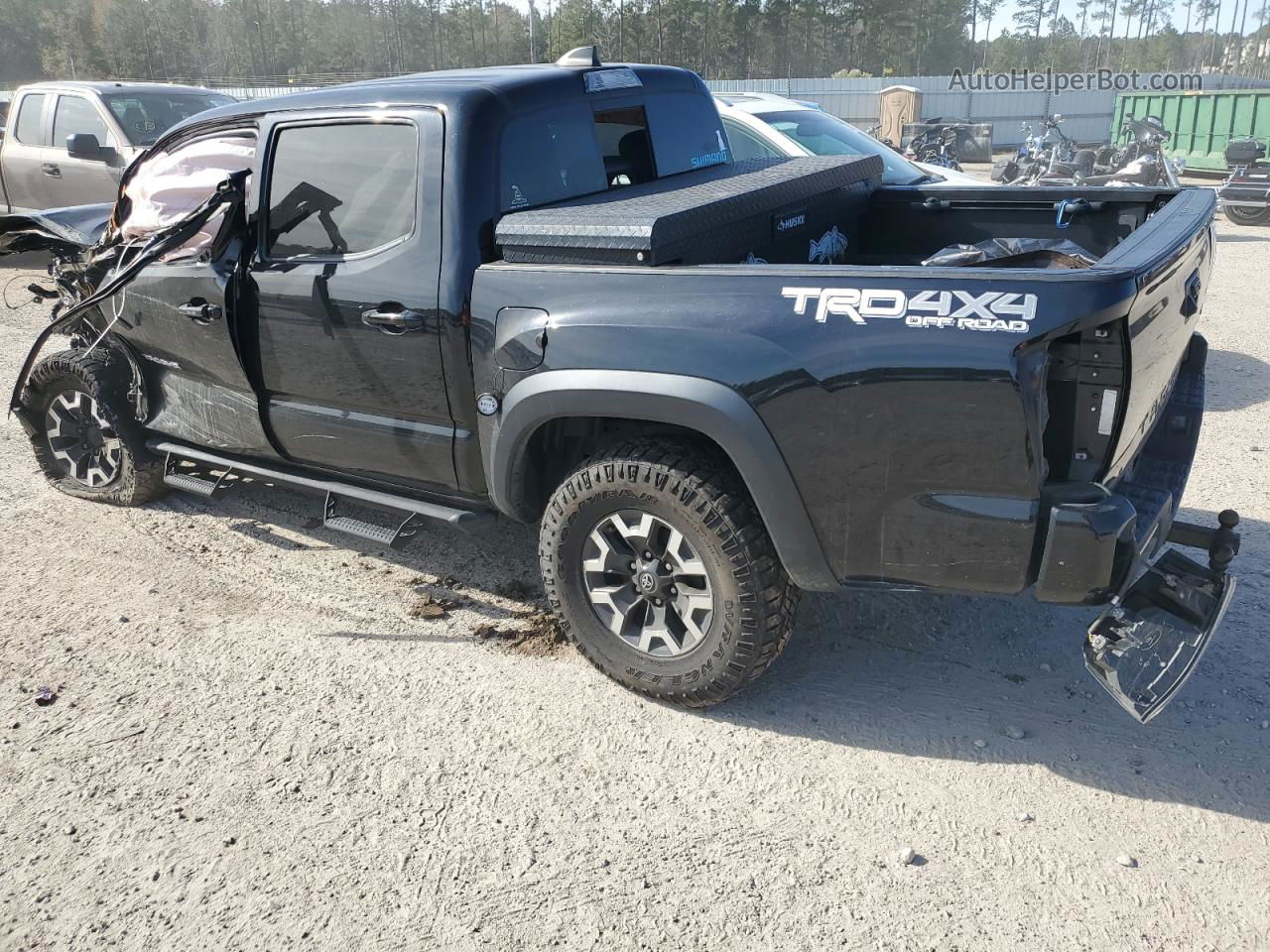 2021 Toyota Tacoma Double Cab Black vin: 5TFCZ5ANXMX261000