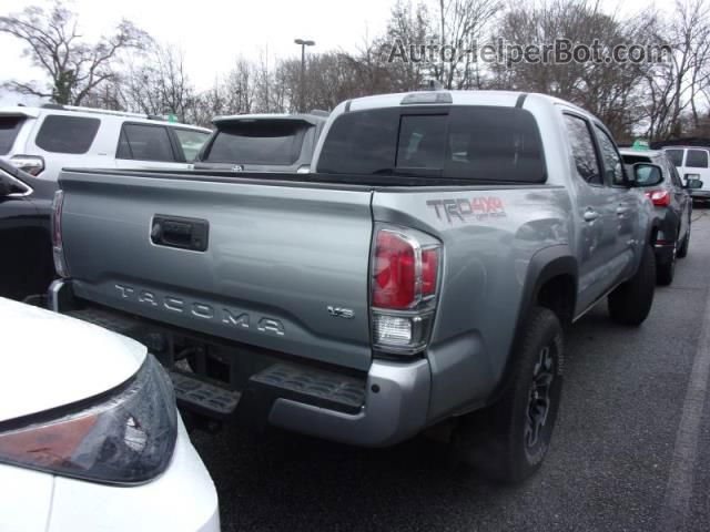 2021 Toyota Tacoma 4wd Sr/sr5/trd Sport Серебряный vin: 5TFCZ5ANXMX265225