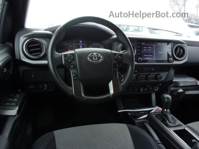 2021 Toyota Tacoma 4wd Sr/sr5/trd Sport Серебряный vin: 5TFCZ5ANXMX265225