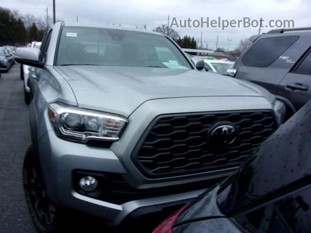 2021 Toyota Tacoma 4wd Sr/sr5/trd Sport Серебряный vin: 5TFCZ5ANXMX265225