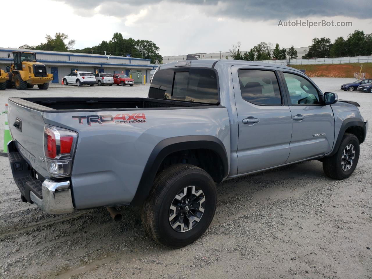 2021 Toyota Tacoma Double Cab Серый vin: 5TFCZ5ANXMX269405