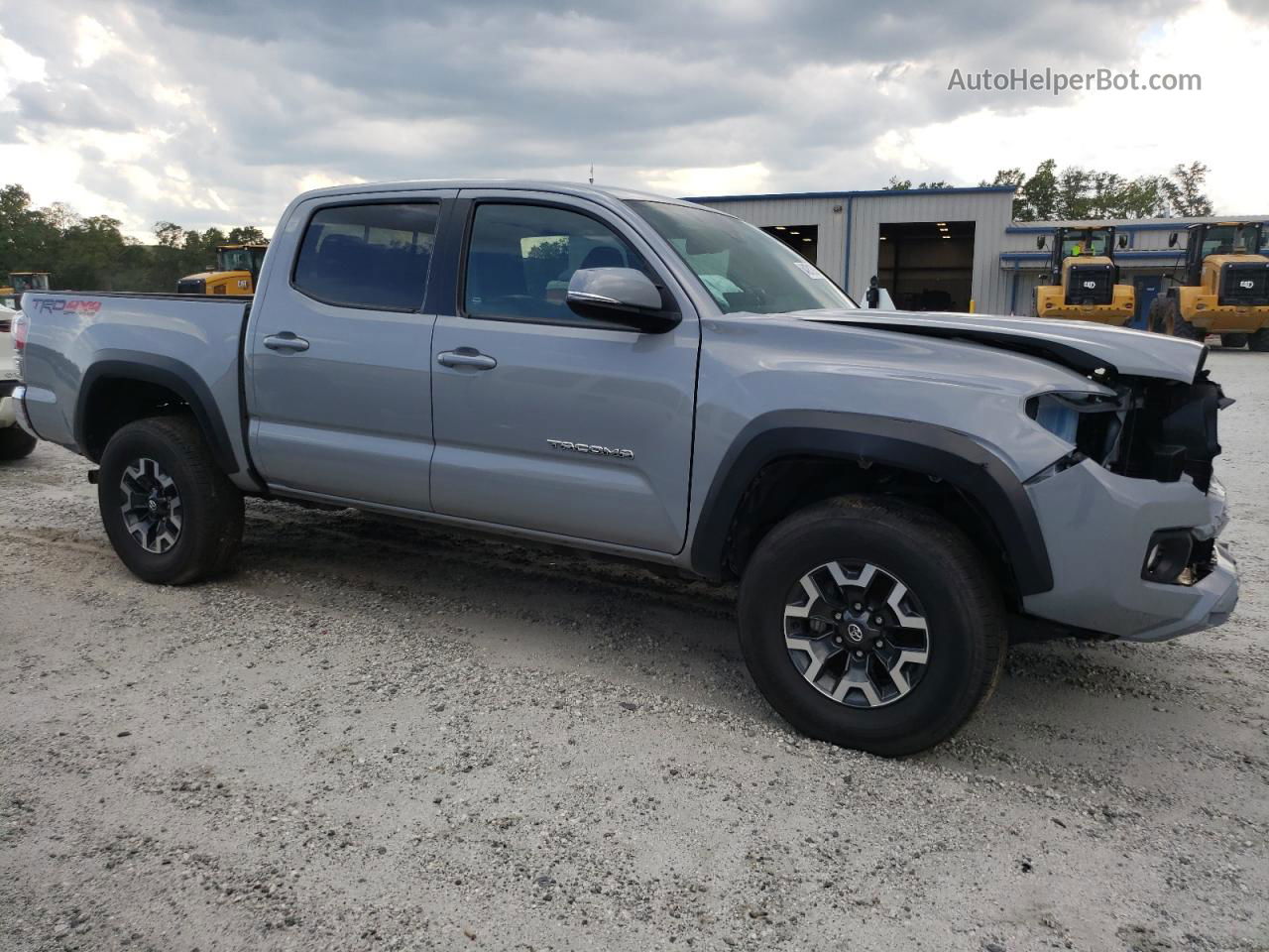 2021 Toyota Tacoma Double Cab Серый vin: 5TFCZ5ANXMX269405