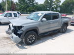 2021 Toyota Tacoma 4wd Sr/sr5/trd Sport Gray vin: 5TFCZ5ANXMX275625