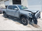 2021 Toyota Tacoma 4wd Sr/sr5/trd Sport Gray vin: 5TFCZ5ANXMX275625